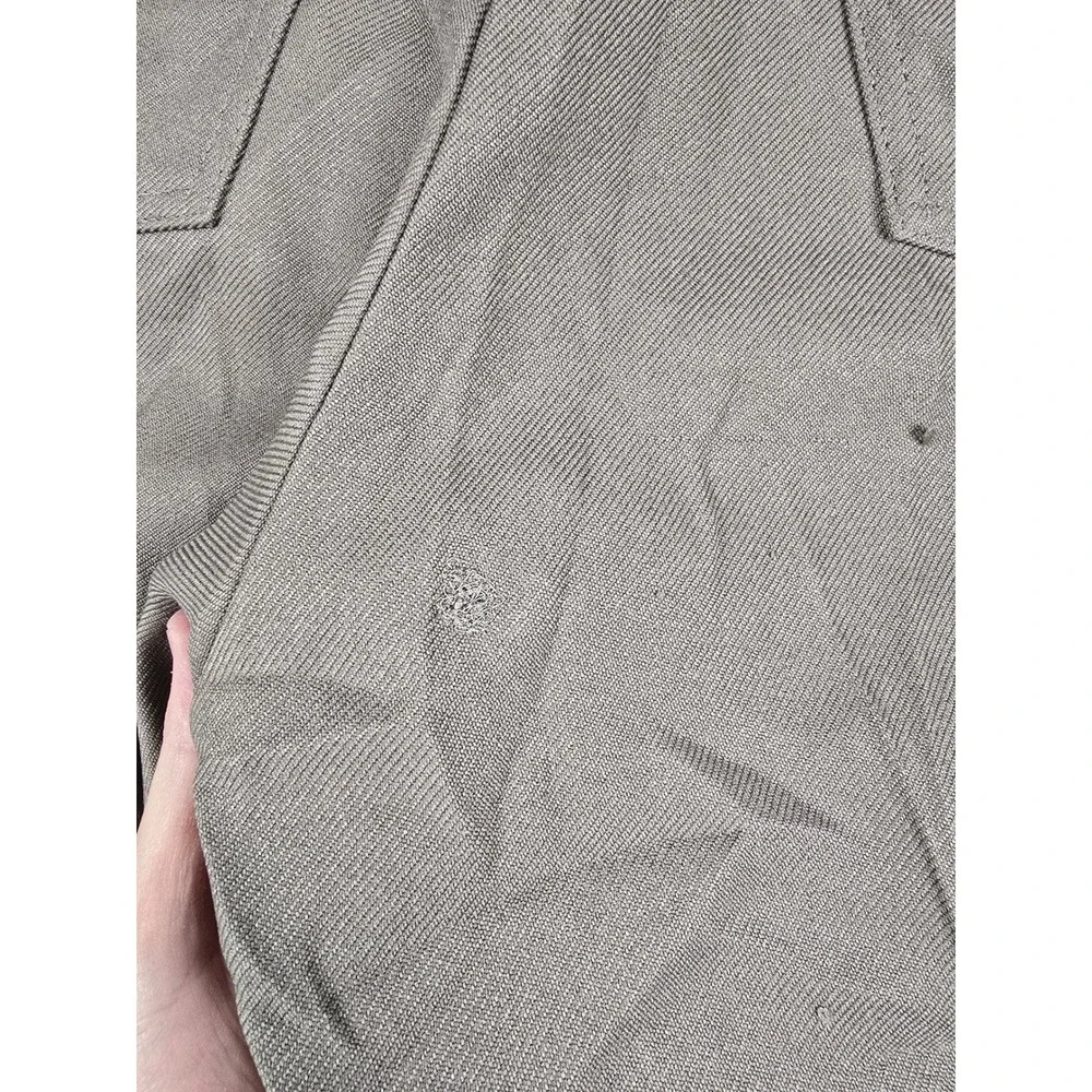 Vintage Levi Strauss Slacks Mens 35x27 Brown Talon 42‎ Zipper Trousers 70s